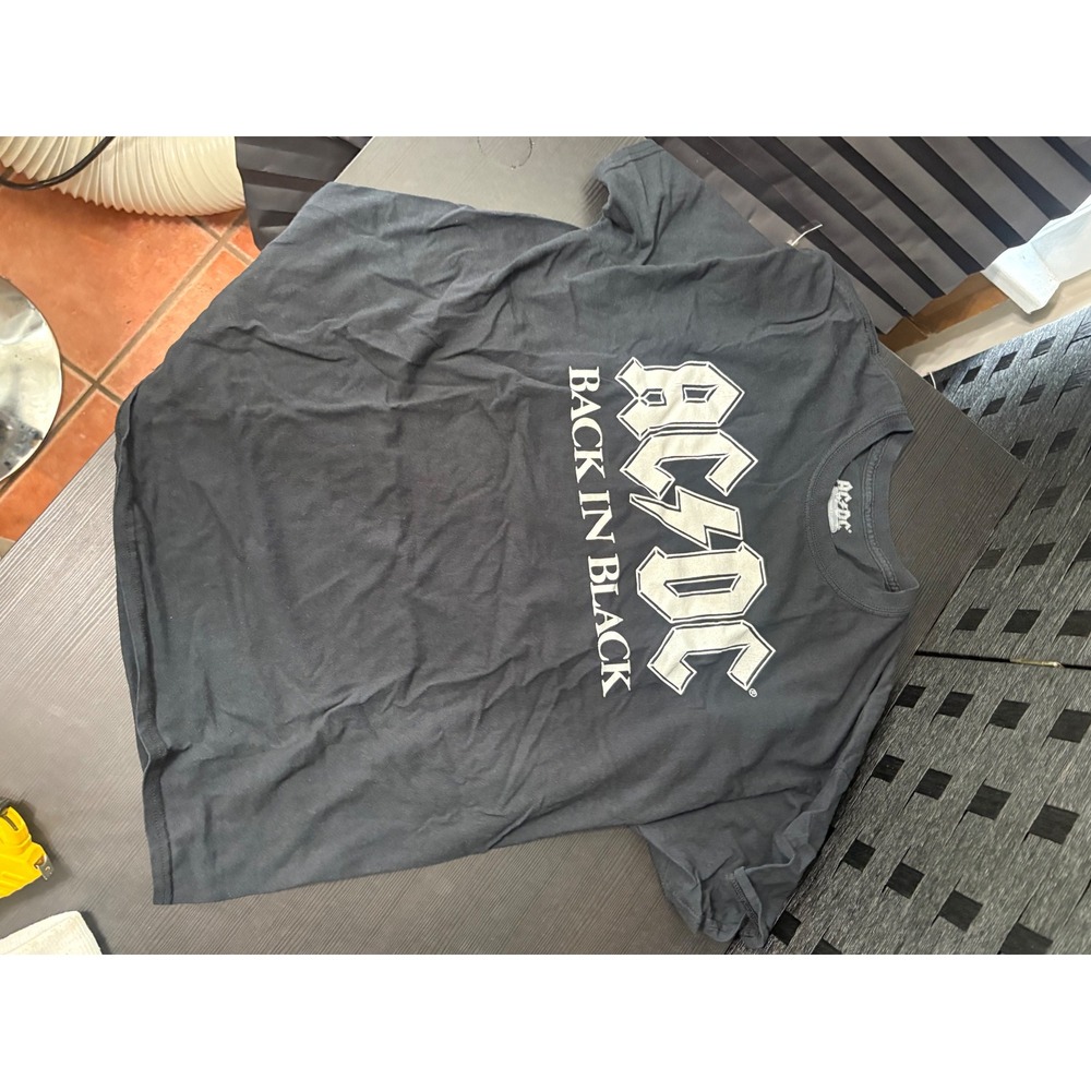 Ac Dc Tshirt black size XL men's